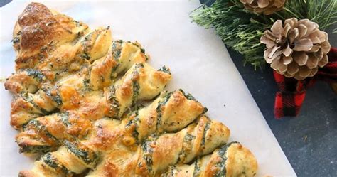 Christmas trees on the table, fully edible and delicious. Christmas Tree Spinach Dip Breadsticks - Best Tasty Recipes On The Web