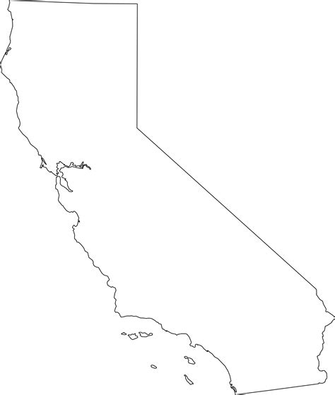 Free California Map Outline Download Free California Map Outline Png