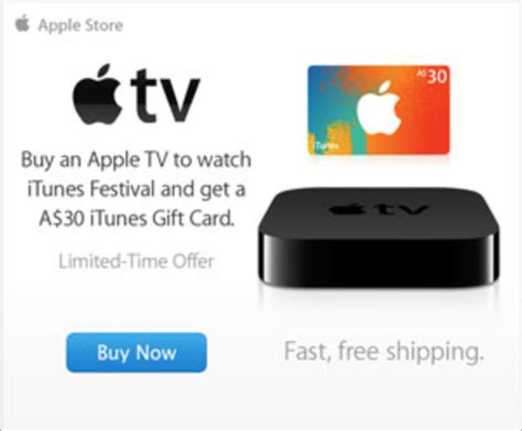 Then they can use that balance to buy subscriptions like apple music, apple arcade, or apple tv+. Apple TV promotion announced - Free iTunes Gift Card! | Mac Prices Australia