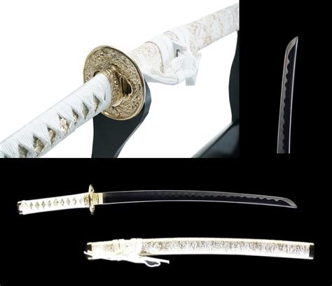 Samurai Sword White Kinun Wakizashi For Sale Samurai Museum Shop