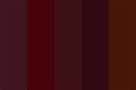 Site Burgundy Color Palette