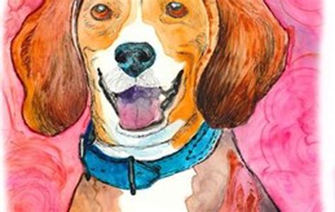 Artists Among Us Dog Portraits More Than Cute Furry Faces