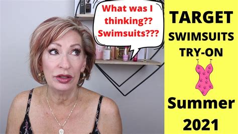 Target Swimsuit Try On Summer 2021 Over 50 Fashion Try On Over 60 Mature Fashion Youtube