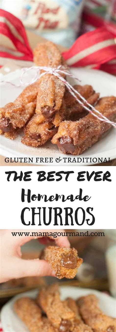 Homemade Stuffed Churros Gluten Free Recipe Recipes Churros Food