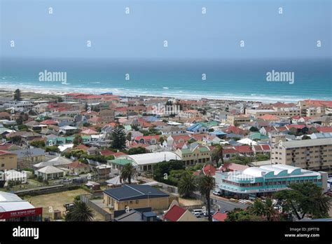Panoramic View Muizenberg Town Cape Town South Africa Stock Photo Alamy