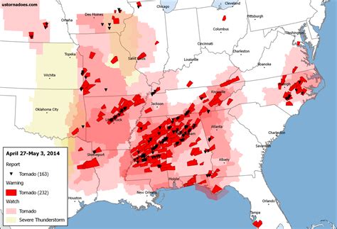 Tornado Digest Major Outbreak To Close April And The First May Threat