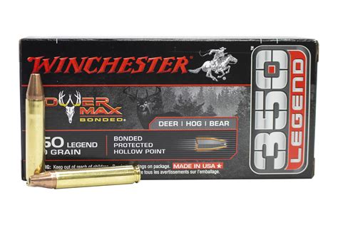 Winchester 350 Legend 160 Gr Php Power Max Bonded 20box For Sale