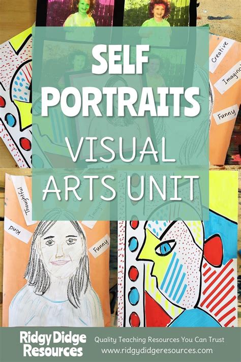 Year 2 Self Portraits Unit Ridgy Didge Resources Australia Visual