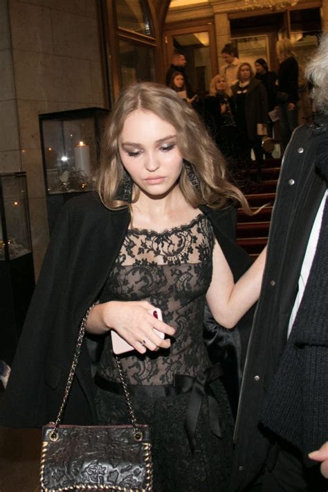 Lily Rose Depp See Through TheFappening