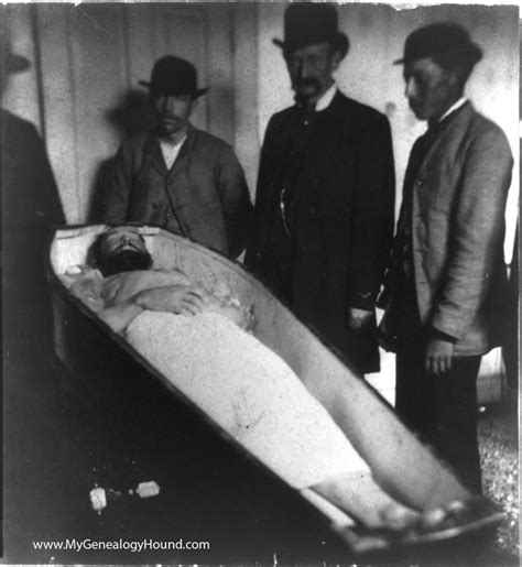 The Body Of Jesse James After His Assassination 1882