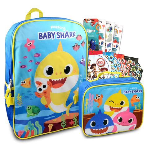 Buy Pinkfong Baby Shark Baby Shark Backpack Lunch Box Set For Boys