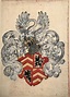 Count Hanau-Lichtenberg Armorial 16 th century Print | Lichtenberg ...