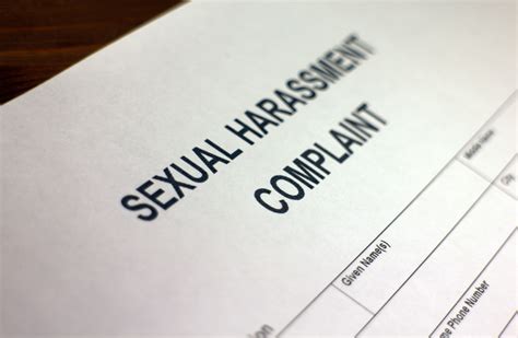 How To Handle A Sexual Harassment Complaint