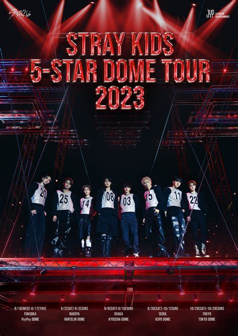 Stray Kids Announces 5 Star Dome Tour 2023 Unveils New Light Stick