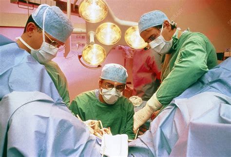 View Of Surgeons Conducting A Vaginal Operation Stock Image M Science Photo Library