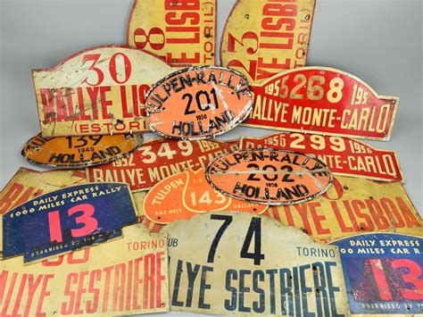 Rare Plates Of Tragic Black Country Racing Driver Up For Auction