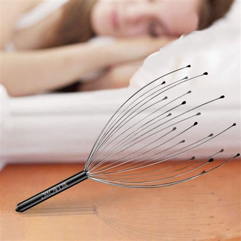 Nicemovic 2 Pack Scalp Head Massager With 20 Fingers Scalp Head Scratcher For Hair Stimulation