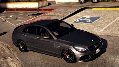 2017 Mercedes AMG C63 S Add On Replace GTA5 Mods Com