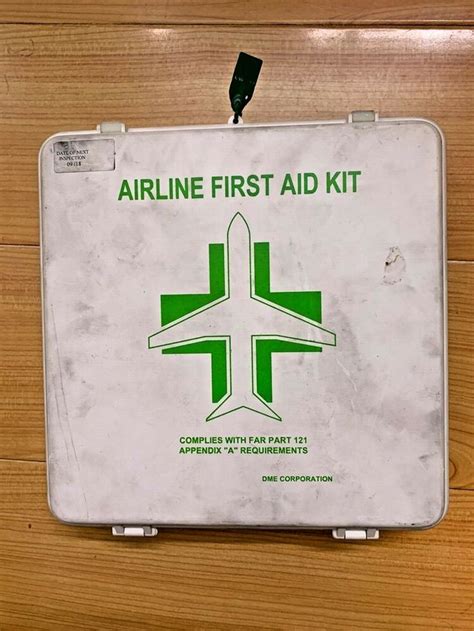 Smoke alarm,first aid kit,fire extinguishers. Airplane First Aid Kit | Аптечки первой помощи