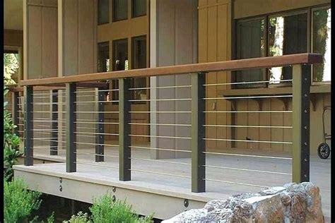 Cheap Porch Railing Ideas Modern Deck And Deck Railing Ideas Outdoor