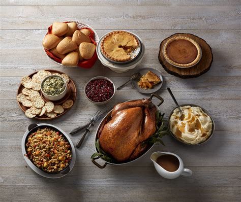 The dinner includes carved turkey breast paired with stuffing, drizzled with turkey gravy and cranberry sauce. Boston Market Aims To Make This Thanksgiving The Easiest ...