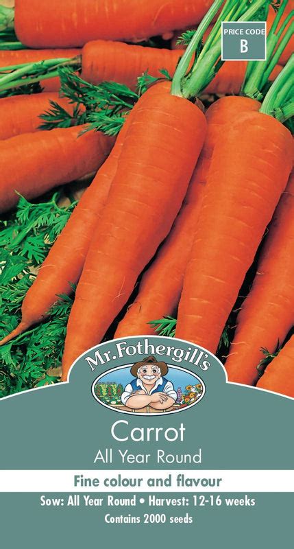 Mr Fothergills Carrot All Year Round Woonona Petfood And Produce
