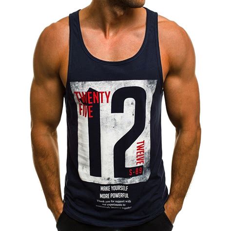 Men S Fashion Vest Cotton Tanks Tops Home Sleep Singlet Casual Solid