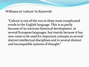 PPT - Raymond Williams “Culture is Ordinary” (1958) PowerPoint ...
