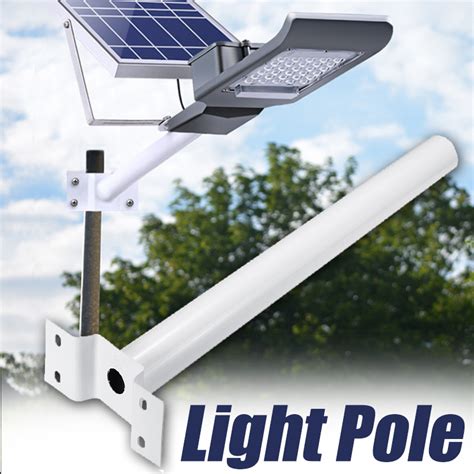 Mounting Light Pole For 90w Led Solar Powered Wall Street Light Outdoor