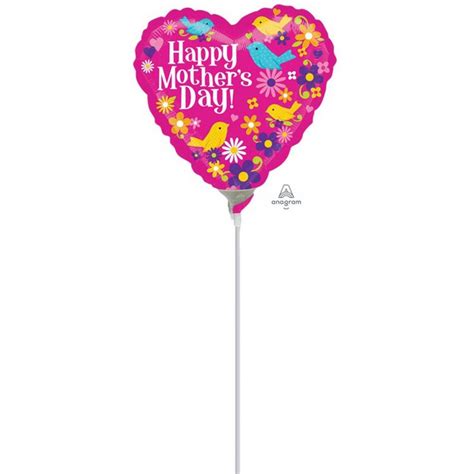 22cm happy mother s day balloon mix 2 25 balloons amscan asia pacific