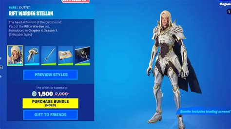 Fortnite Rift Warden Stellan Outfit How To Get It And What It Costs