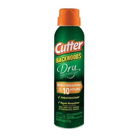 Cutter Backwoods Dry Insect Aerosol Repellent 4 Oz