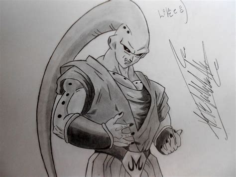 Personajes de dragon ball z. Dibujando Anime: Bibujando a Super Buu gohan absorvido(DBZ)