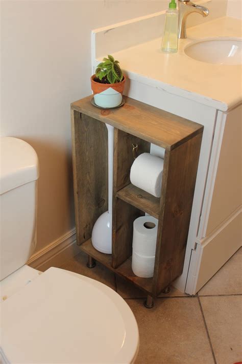*made to order* www.facebook.com/mleehomedecor l:6'' h:2 ft w:5'. Ideas at the House: DIY Simple Brass Toilet Paper Holder