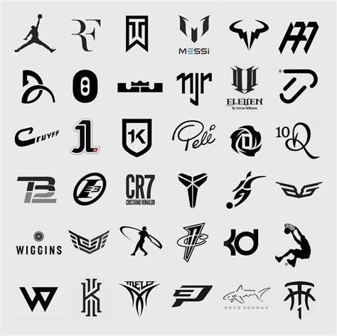 42 Logos De Grandes Deportistas Y Por Qué Existen