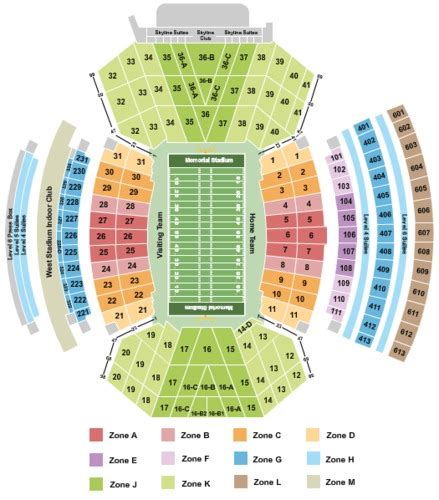 We are a resale marketplace. Memorial Stadium Tickets and Memorial Stadium Seating Charts - 2020 Memorial Stadium Tickets in ...