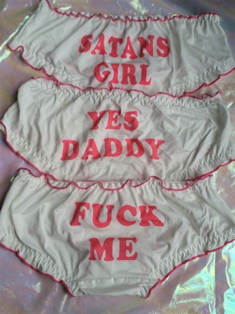 Cute Pastel Panties Yes Daddy Fuck Me Satans Girl On Storenvy