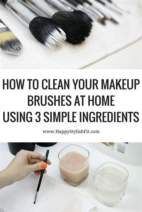 How To Clean Your Makeup Brushes At Home How To Clean Makeup Brushes