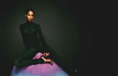 Laura Harrier Covers Flaunt Magazine Issue By Chrisean Rose