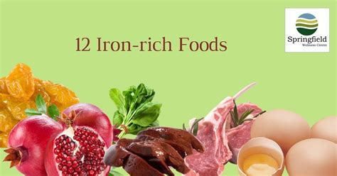 12 Foods For Fighting Iron Deficiency Anemia Dr Maran Springfield