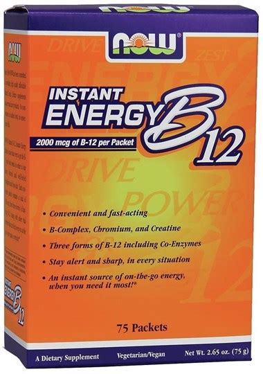 Now Instant Energy B 12 75 Packets Pharmadirectgr