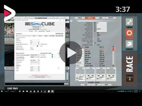 Simucube Direct Drive Ffb Wheel Rfactor Settings Dideo