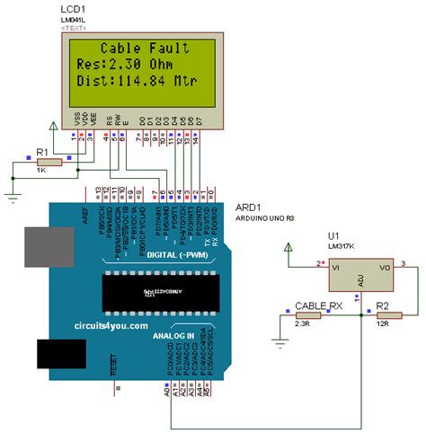 Arduino Based Underground Cable Fault Detection