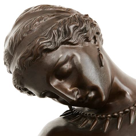 Antique patinated bronze sculpture of Penelope, by Cavelier | Mayfair ...