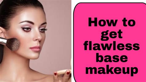 How To Get Flawless Makeup Base💗 Youtube