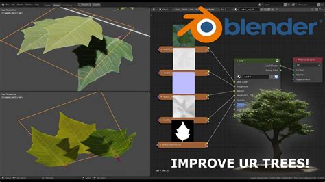 Make Realistic Leaves In Blender Super Easy Leaf Custom Shader