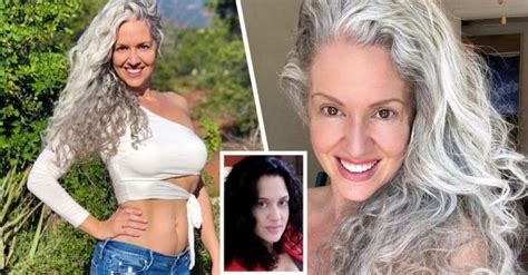 43 Year Old Woman Who Went Grey ‘overnight’ At Age 21 Looks And Feels More Beautiful Than Ever