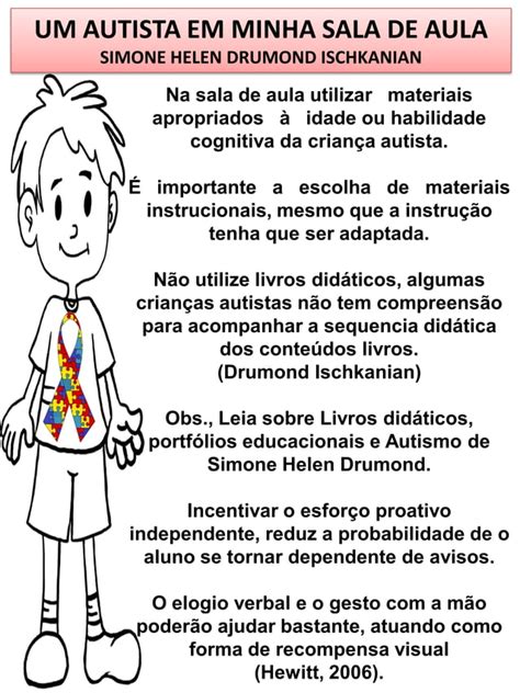 91 Autismo E Sala De Aula Adaptação Por Simone Helen Drumond