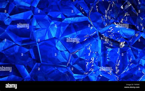Dark Blue Crystal Background Image Stock Photo Alamy