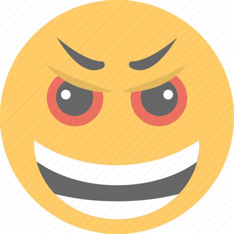 Devil Grinning Emoji Evil Grin Evil Smiley Nerd Face Icon